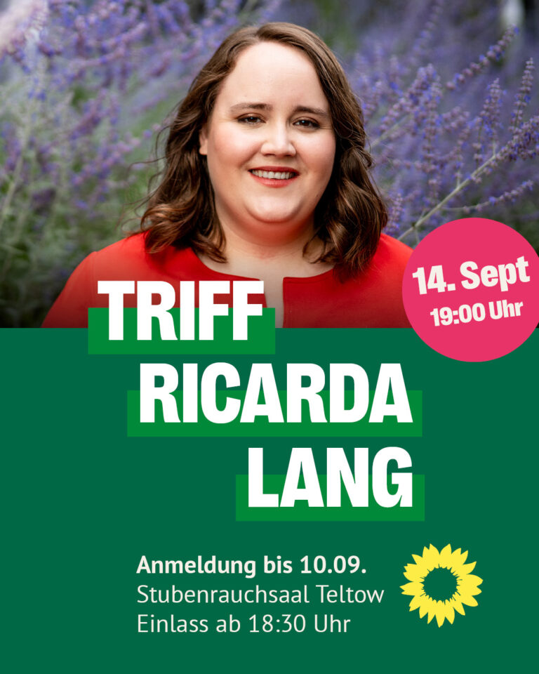 Townhall mit Ricarda Lang und unseren Spitzenkandidierenden Antje Töpfer und Benjamin Raschke